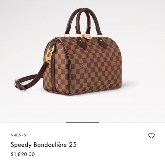 Louis Vuitton Speedy Bandoulière 25 - Picture 1 of 14
